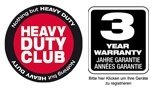 Milwaukee 3 Jahre Garantie Logo Milwaukee 3 Jahre Garantie Logo