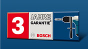 Bosch 3 Jahre Garantie Logo Bosch 3 Jahre Garantie Logo
